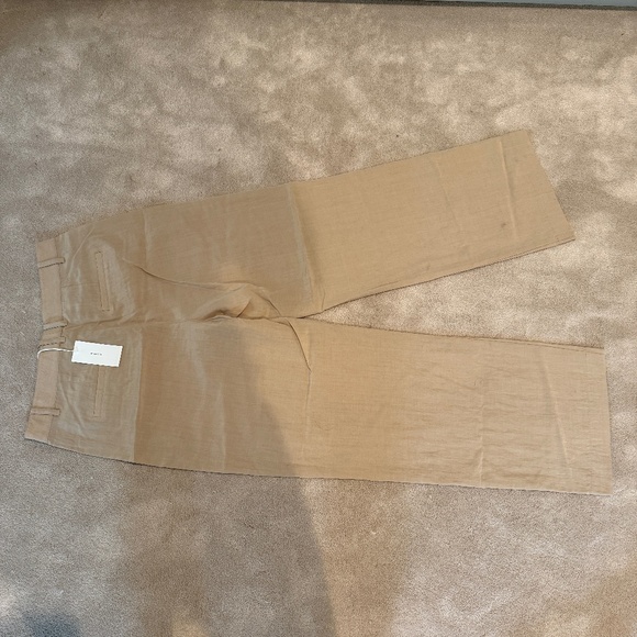 Vince cotton tan pants